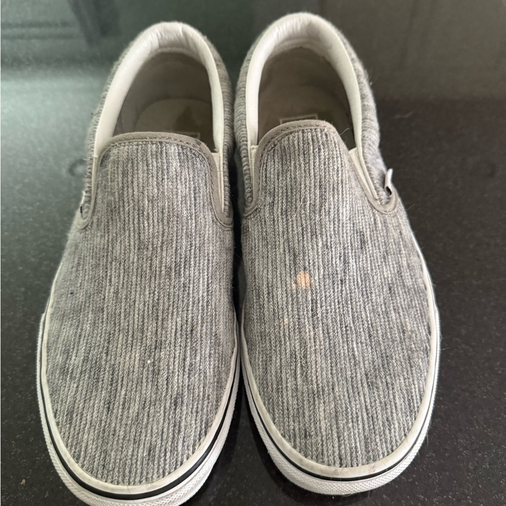 Vans Gray Slip-On Women's Sneakers
